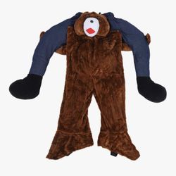 Cartoon Bear Costume for Adults, Halloween Cosplay Dress Up, sturdy PolyesterCotton Material, One Size Fits 150 190cm, Funny Riding Shoulder Prop