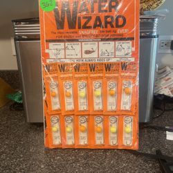 Water Wizard Fishing Lure Card 