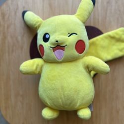 Pokemon Pikachu Plush WCT Stuffed Animal 14" Nintendo 2019 Stuffed Animal