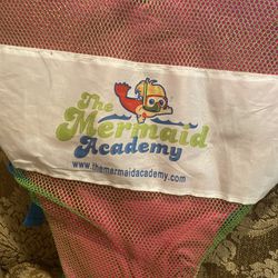 Pink Mermaid Tail- The Little Mermaid Academy Kids Size L -Used