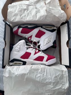 Jordan carmine 6 size 5 GS