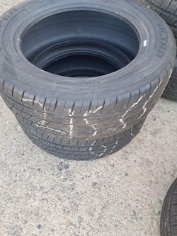 2 COOPER 215 55 16 TIRES  GREAT SHAPE