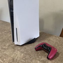 Ps5 And Pink Controller 