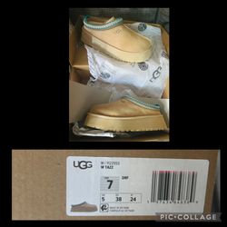 Uggs Tazz Size 7 Brand New 