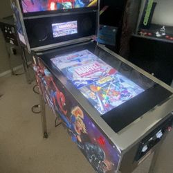 Arcade 1Up Marvel Pinball w/Active Backglass Zen & Arcade Pinball 