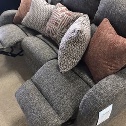 Electric Reclining Couch And Loveseat