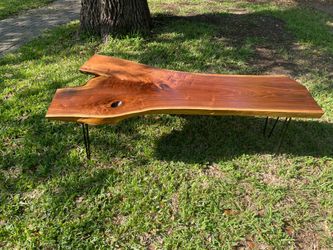 Walnut Live Edge Coffee Table