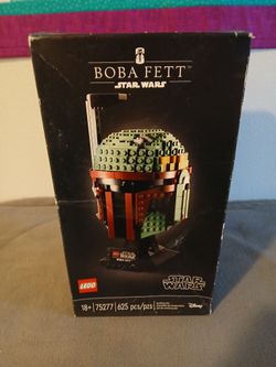 Lego Star Wars Boba Fett Helmet (75277), New/sealed