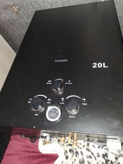 20L Portable Tankless Gas Water Heater