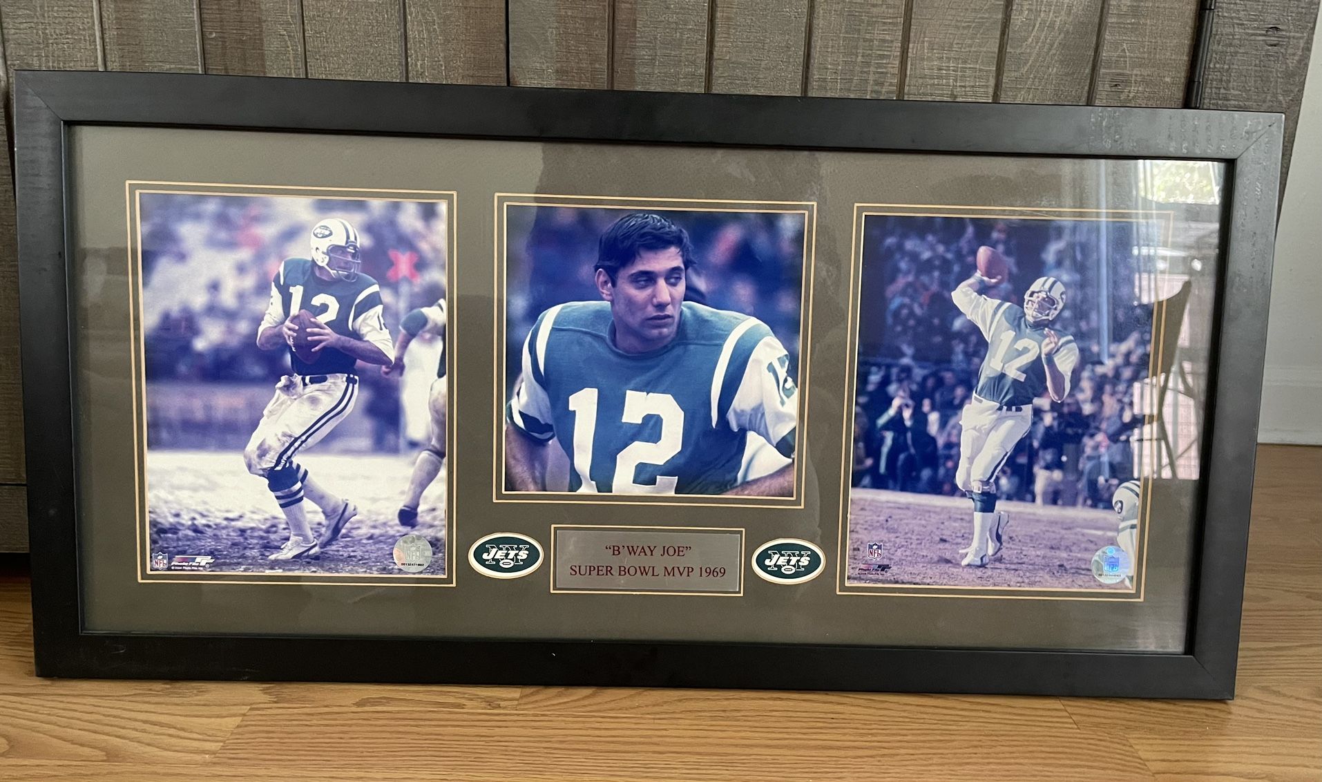 Vintage Joe Namath New York Jets memorabilia (No Signature) 