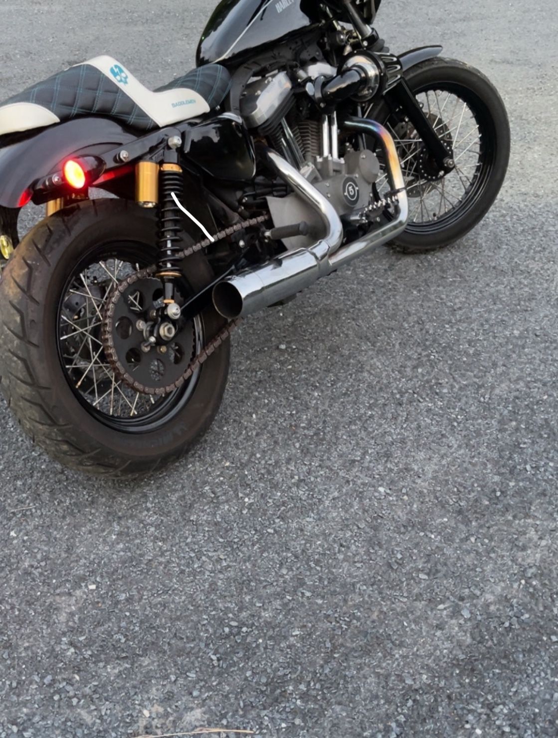 15” Harley shocks