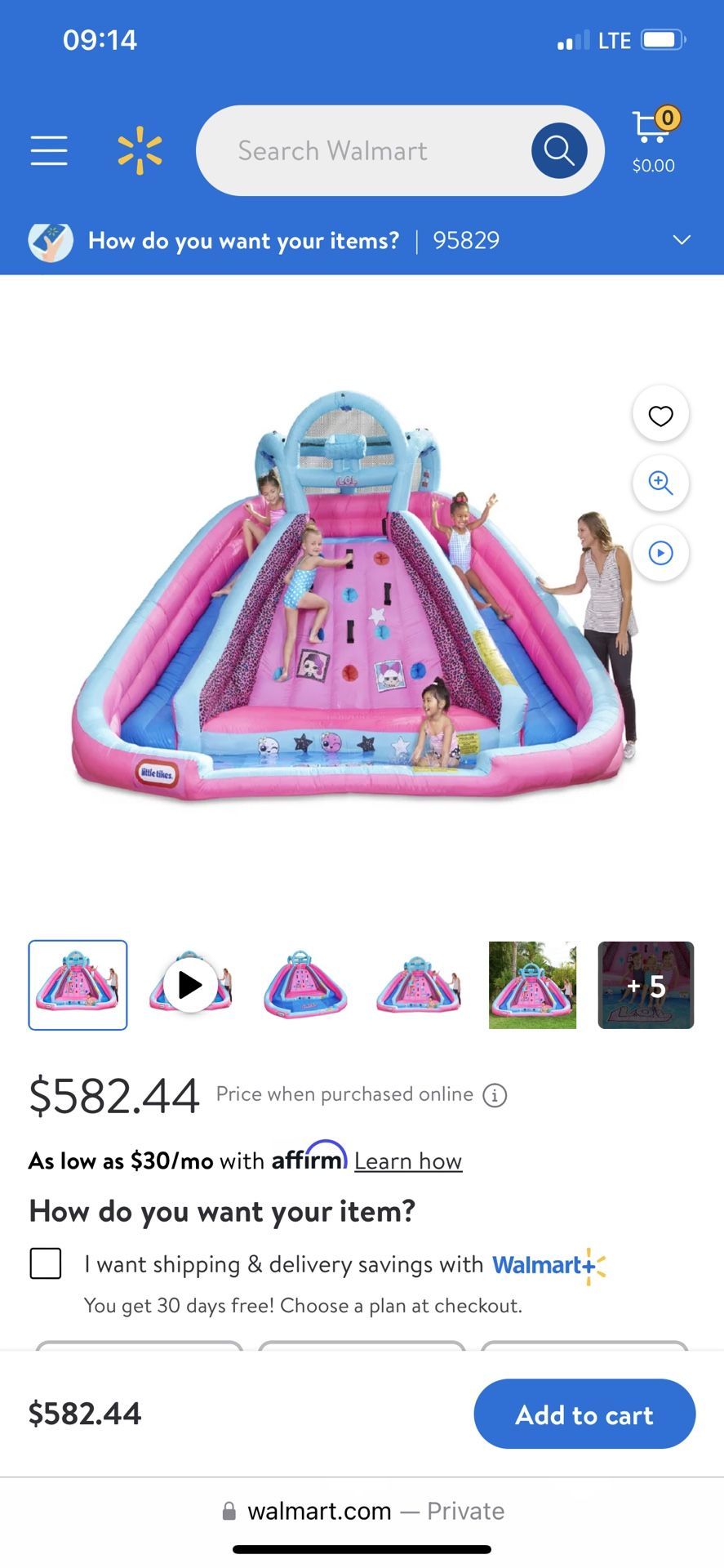 Kids Water Slide