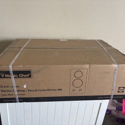 Sealed New 12 inch magic chef electric cooktop
