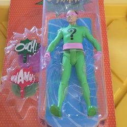 Retro Batman 66 Classic TV Series The Riddler 6" Action Figure McFarlane New