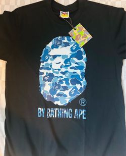 Blue Bape Tee Camo M