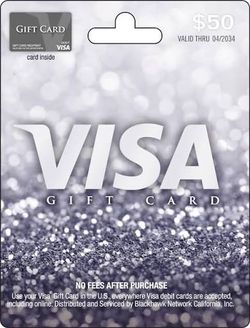 Visa Gift Card $50