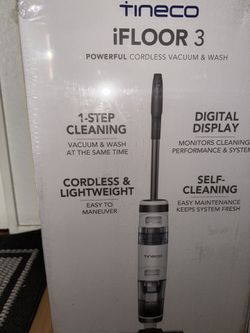 (NEW SEALED UNUSED) TINECO IFLOOR 3 WET DRY VACUUM CLEANER