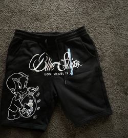 SDL Blue strips shorts