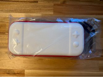 Nintendo Switch 2 Slim Case - White/Cream & Red - Brand New