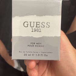 Guess Fragrance 1981 Eau De Toilette For Men 3.4 Fluid Oz