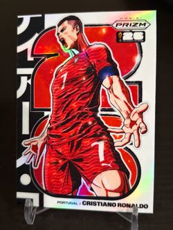 2026 Prizm World Cup Soccer Cristiano Ronaldo Manga