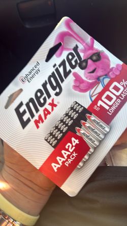 Energizer AAA batteries