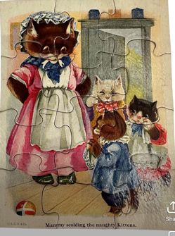 Antique Victorian Puzzle 