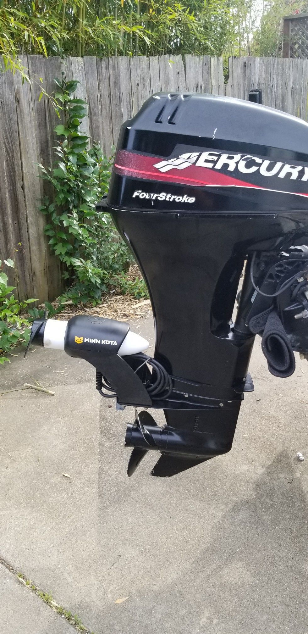 MINN KOTA ENGINE MOUNT TROLLING MOTOR