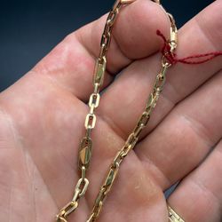 Gold Link Bracelet 