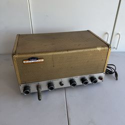 Vintage 1960s Calrad AP-35 Tube Amplifier Electric Guitar Amp