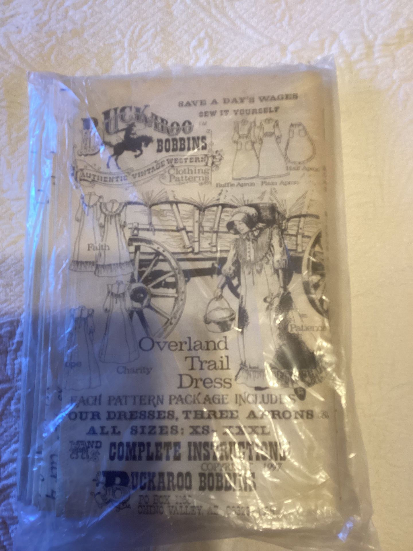 Vintage Dress Pattern By Buckaroo Bobbins