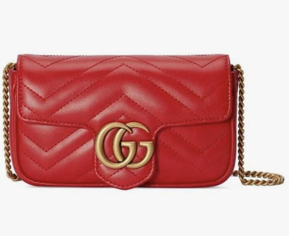 Gucci Hand Bag Genuine Leather