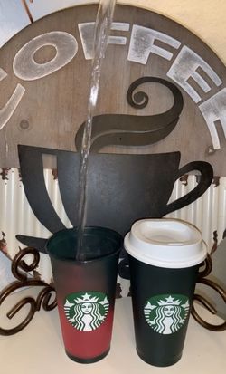 Starbucks color changing cups