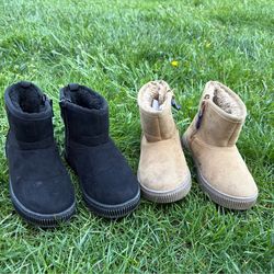 Girls cat and jack boots size 8