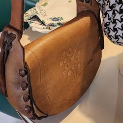 Hand Made  All Leather  Purse