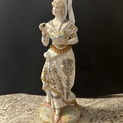 Victorian Porcelain Woman 
