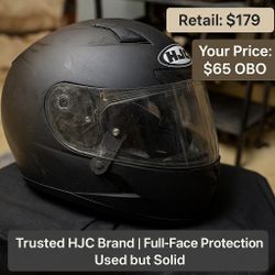HJC CL-17 Plus Full-Face Motorcycle Helmet – Solid protection