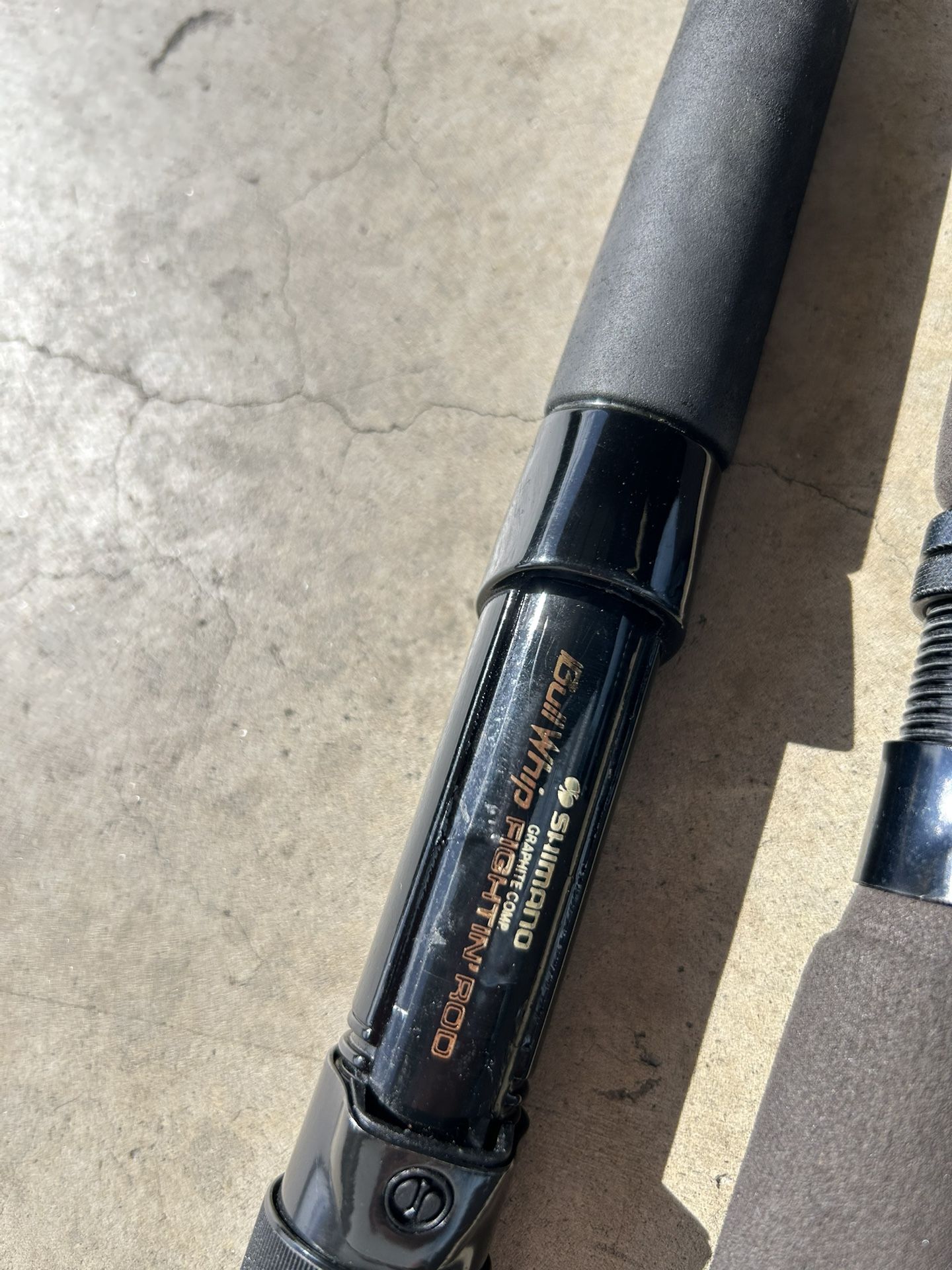shimano bull whip graphite fishing rod $20 Each. (1) Shimano Bullwhip Fightin Rod, (1) Fenwick Eagle Graphite, (1)  Fenwick Eagle Graphite Freshwater Fishing Rods- Fishing Gear - Fisherman  for Sale in Lake Forest, CA