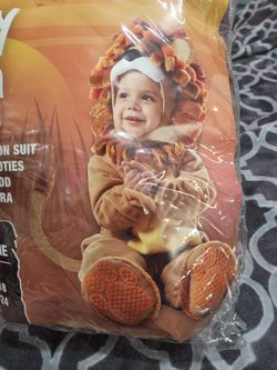 Lion Toddler Costume 3t