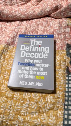 The defining decade by Meg jay