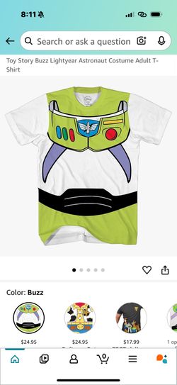 Toy Story Buzz Light year Men’s Tshirt