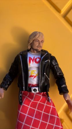 WWE Action Figure with Leather Jacket