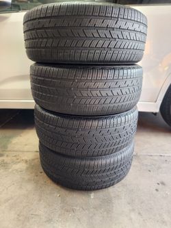 4 Bridgestone DriveGuard Plus 235/55R18 100V Tires