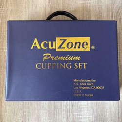 BRAND NEW AcuZone Professional Premium Cupping Set