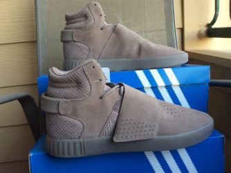 NEW MEN’S ADIDAS ORIGINALS TUBULAR INVADER STRAP ATHLETIC SNEAKERS Sz 10.5