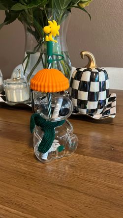 Starbucks Snoopy Glass