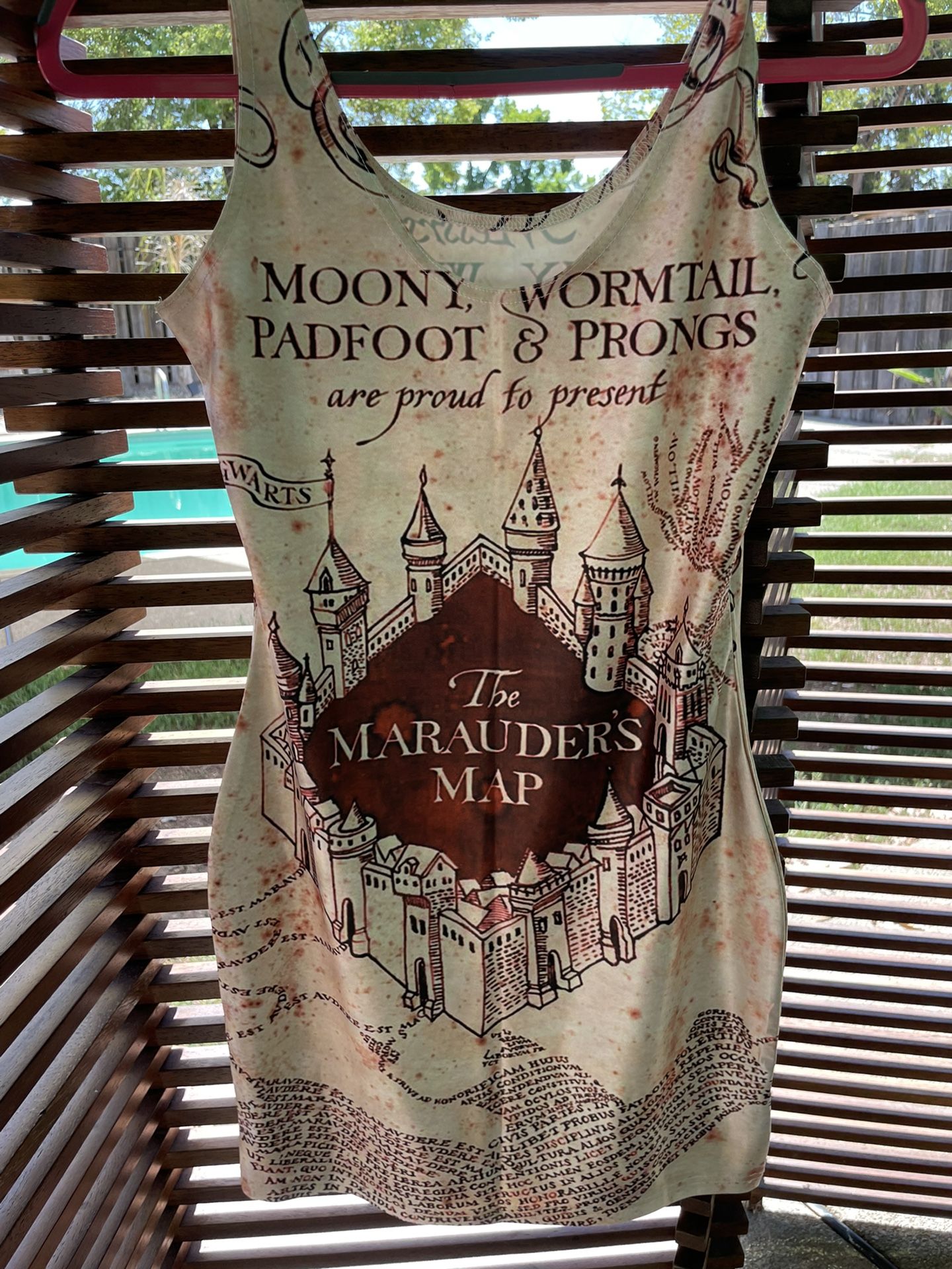 Dress- Harry Potter - Marauder’s Map