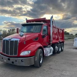 Peterbilt 579 Dump Truck Cummins, Automatic , $0 Down Financing And Delivery Available 