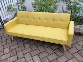 3 Person Ikea Mustard Futon