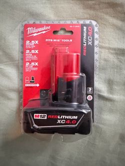 Milwaukee RedLithium XC4.0 m12 Battery